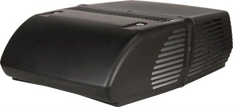 Black Coleman Mach 10 RV Air Conditioner - Side Profile View | United RV Parts