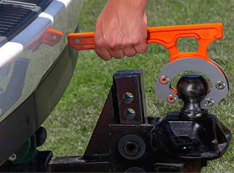 Orange HitchGrip Tool Coupling Trailer Ball - In Use Demonstration | United RV Parts
