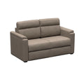 Driftwood Fabric Heritage Series Click-back Sleeper Sofa - Front View | United RV Parts