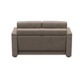 Driftwood Vinyl RV Click-back Sofa - Back View | United RV Parts