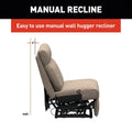 Lippert Heritage RV Recliner Manual Wall Hugger Feature - Only 2 Inches From Wall | United RV Parts