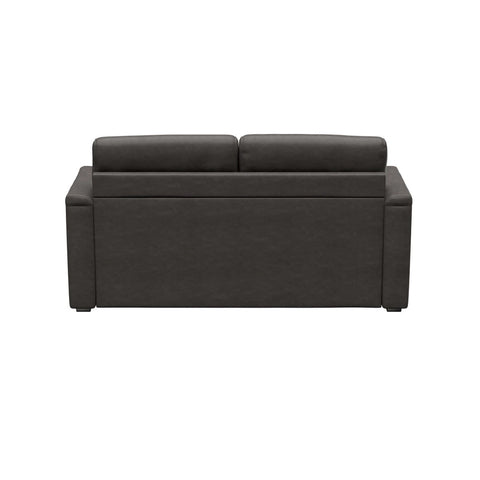 Charcoal McCoy PolyHyde Vinyl RV Sleeper Sofa 72in - Rear View | United RV Parts