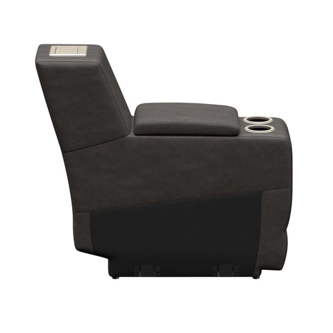Charcoal McCoy Thomas Payne Seismic 12in RV Center Console - Left Side Profile | United RV Parts