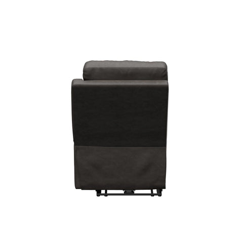 Charcoal McCoy Vinyl Thomas Payne Seismic RV Recliner - Left Side Profile | United RV Parts