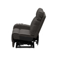 Charcoal McCoy Thomas Payne Seismic RV Theater Recliner Reclined - Side Profile with Mechanism | United RV Parts