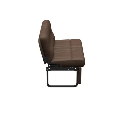Brown RV Jackknife Sofa - Side Profile View | United RV Parts