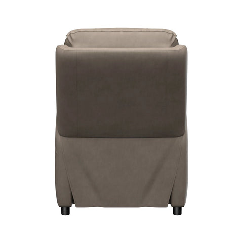 Driftwood PolyHyde Vinyl Thomas Payne Signature RV Pushback Recliner - Rear View | United RV Parts