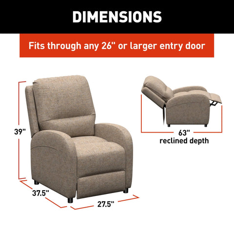Lippert | Thomas Payne Signature | Pushback Recliner | 2024044215 | 27.5" | Dellmead