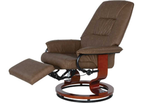 Brown Satula Thomas Payne Euro Recliner - Reclined Position | United RV Parts