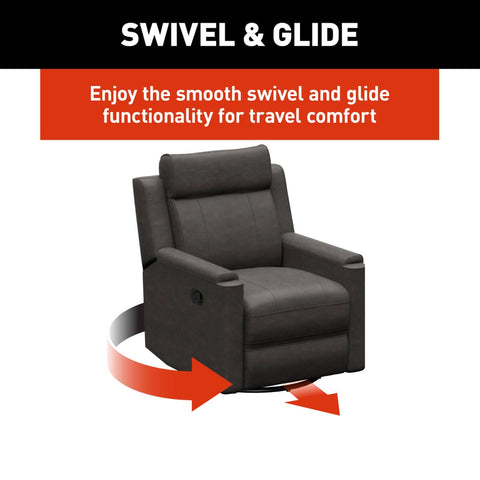 Lippert Thomas Payne RV Recliner Swivel and Glide Motion Feature Callout - 360 Degree Rotation | United RV Parts