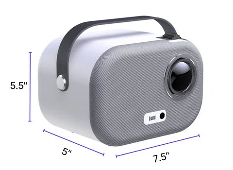 Lumi Labs | Lumi Max Smart Projector | Lumi-1 | Bluetooth, HDMI, USB & AUX | 4K Compatible | 1080P