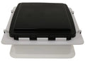 Black MaxxAir MaxxFan Mini 00-04401M - Closed Low Profile View | United RV Parts