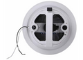 White MaxxAir Maxxfan Plus Interior View with LED Light and Screen | United RV Parts