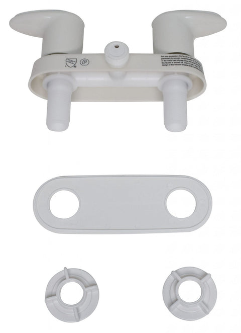 Valterra | Accesorio de ducha para autocaravana Catalina de 4" | PF223241 | Níquel