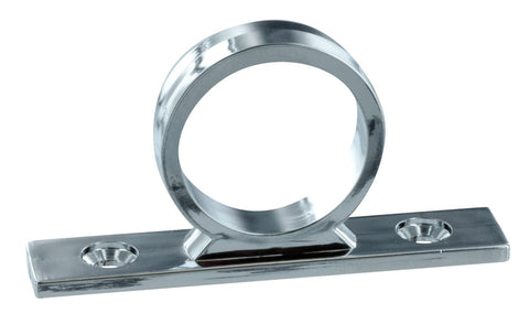 Chrome RV Shower Hose Guide PF276013 - Side View | United RV Parts