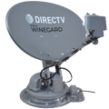 Gray Winegard Trav'ler Pro DirecTV Satellite Antenna SK2SWM3 - Right Side View | United RV Parts