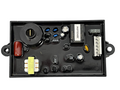 Black Ignition Control Circuit Board - Top View Detail | United RV Parts