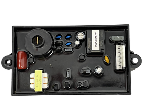 Black Ignition Control Circuit Board - Top View Detail | United RV Parts