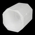 White Foam RV Water Heater Insulation Jacket 520868 - Angled Front View Showing Tank Opening | United RV Parts