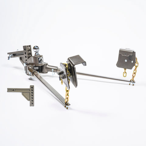 Blue Ox Sway Pro Weight Distribution Hitch - Front Angle View | United RV Parts