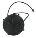 Black Plastic RV Gray Water Drain Adapter - Top View | United RV Parts