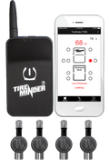 TireMinder Smart TPMS System with Smartphone App & 4 Flow Through Transmitters - Product View | United RV Parts