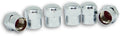 Chrome Metal TireMinder Heavy Duty Valve Stem Caps - 6 Pack Product View | United RV Parts