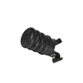 Black SumoSprings TSS-107-47 with Mounting Bracket - Front Detail View | United RV Parts