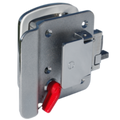 Chrome Global Link Classic Pro RV Door Lock - Back View Interior | United RV Parts