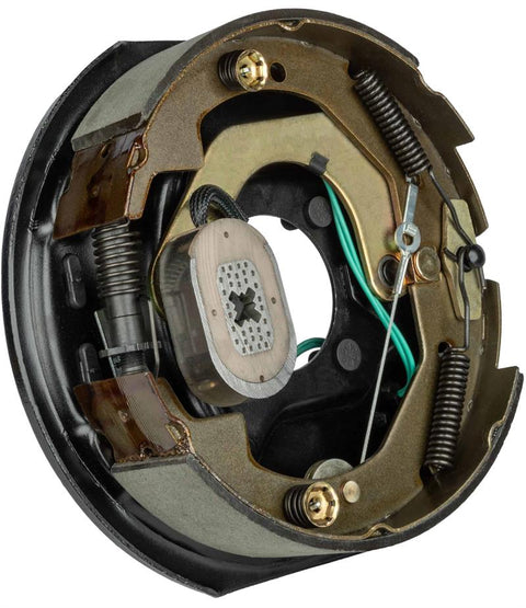 Ultra-Fab | Electric Trailer Brake Assembly; Self-Adjusting (10" X 2-1/4") | 48-979250 | 10" | 3,500lb | Left Hand (Driver Side)| Boxed