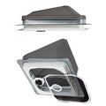 Smoke Ventline V2092-503-00 RV Roof Vent - Closed and Open Views | United RV Parts