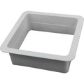 Polar White Plastic RV Vent Garnish Ring - Angled View | United RV Parts
