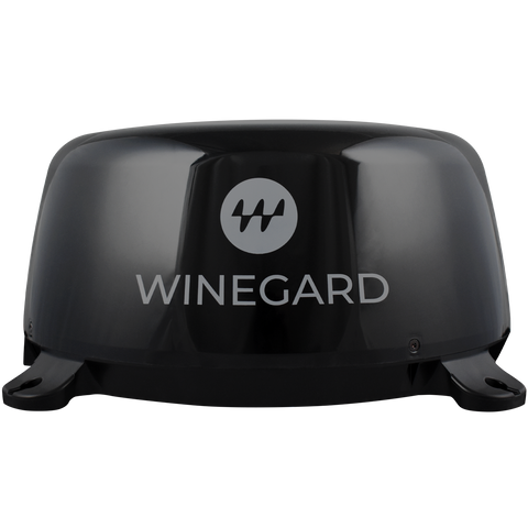 Black Winegard ConnecT 2.0 4G LTE WiFi Extender WF2-435 - Front View | United RV Parts