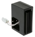 Black GE Refrigerator Control Board WR87X32735 - Side View with Heat Sink | United RV Parts