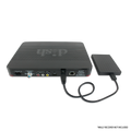 Black DISH Wally Receiver Back Panel with DVR Connected | United RV Parts
