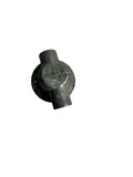 Black LP Gas Regulator Body with Threading - Bottom View | United RV Parts