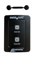 MaxxAir Mini Vent Wall Control with Mounting Hardware - Complete Set | United RV Parts