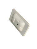 White MTI Industries 85 Series LP CO Alarm - Side Profile View | United RV Parts