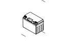 Champion 12V Generator Battery 9.1000.07001 - Technical Diagram | United RV Parts