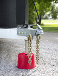 Red Andersen Trailer Jack Block Under RV Stabilizer - Real World Use | United RV Parts