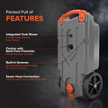 Rhino Tank Features Graphic - Rear Technical Details Display | United RV Parts