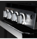 GE Profile PLD621RWSS LP Gas Range Stainless Steel Oven Temperature Control Knobs - Close-Up Detail | United RV Parts