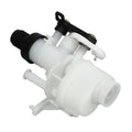 RV Toilet Valve 31705 - Bottom Angle with Connections Visible | United RV Parts