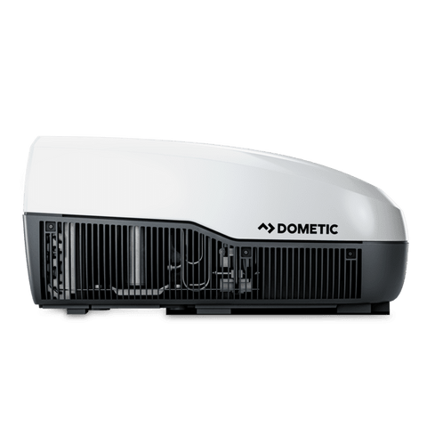 White Dometic FreshJet 3 RV Air Conditioner - Side Profile View | United RV Parts