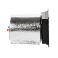 Silver Aluminum Dometic WH-6GA Tank - Side Profile View | United RV Parts