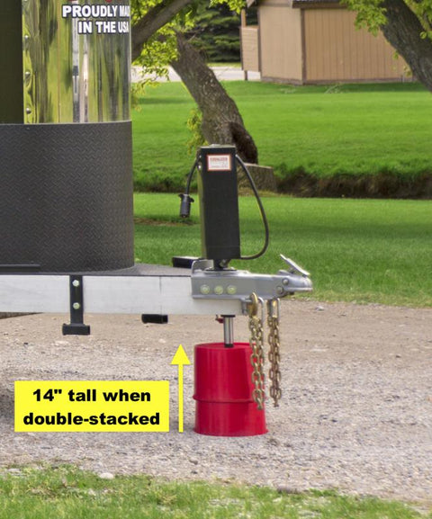 Double Stacked Jack Blocks 14 Inch Height - Leveling Configuration | United RV Parts