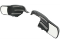 Black Snap-On GMC Towing Mirror Extensions - Angled Pair View | United RV Parts