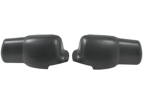 Black Plastic Snap-On Towing Mirror Housings - Rear View Pair | United RV Parts