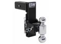 Black B&W TS20040B Drop Hitch Mount - Left Side Profile | United RV Parts