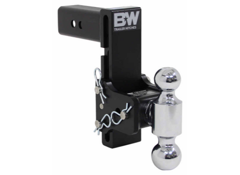 Black B&W TS20040B Drop Hitch Mount - Left Side Profile | United RV Parts